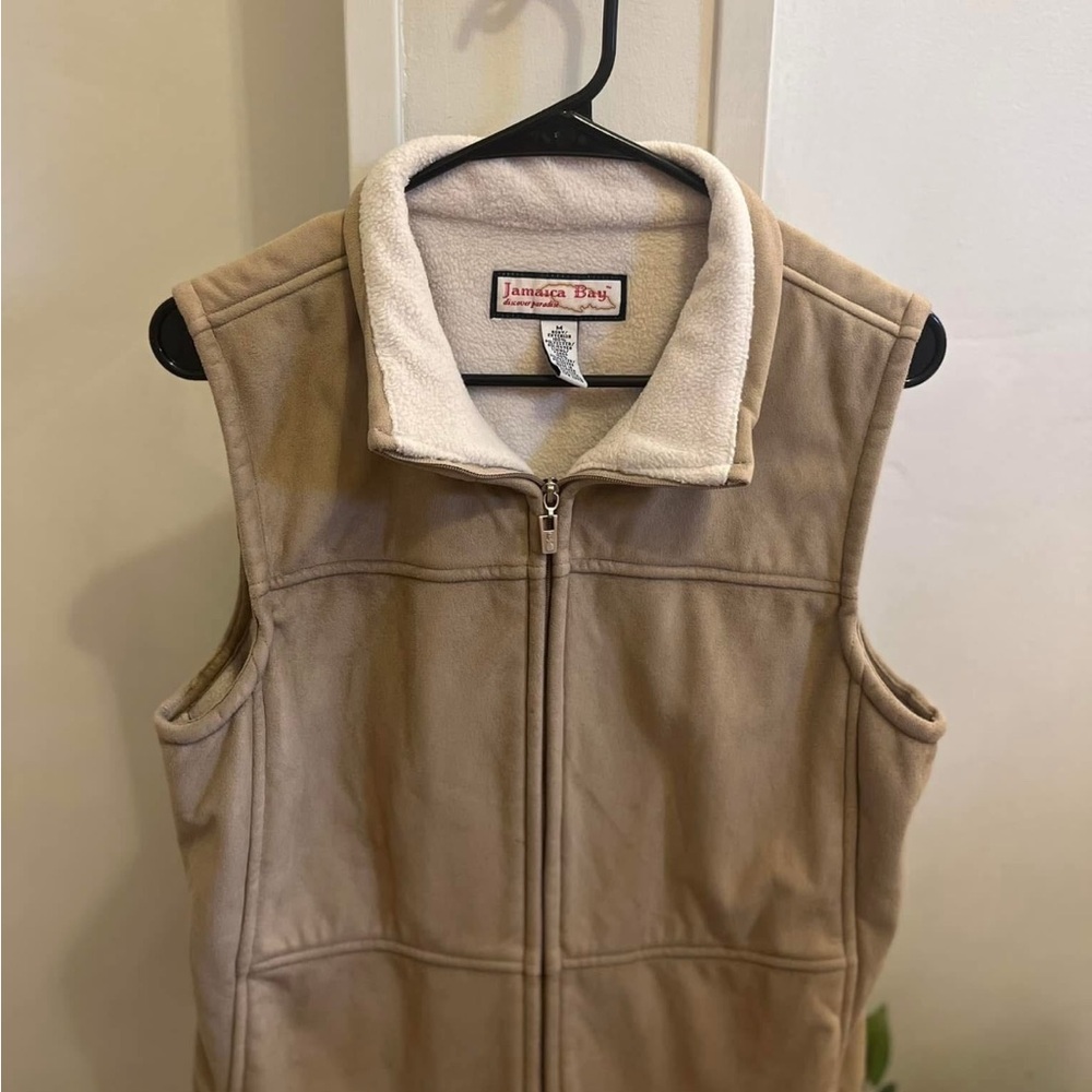Jamaica Bay Tan Fleece Vest